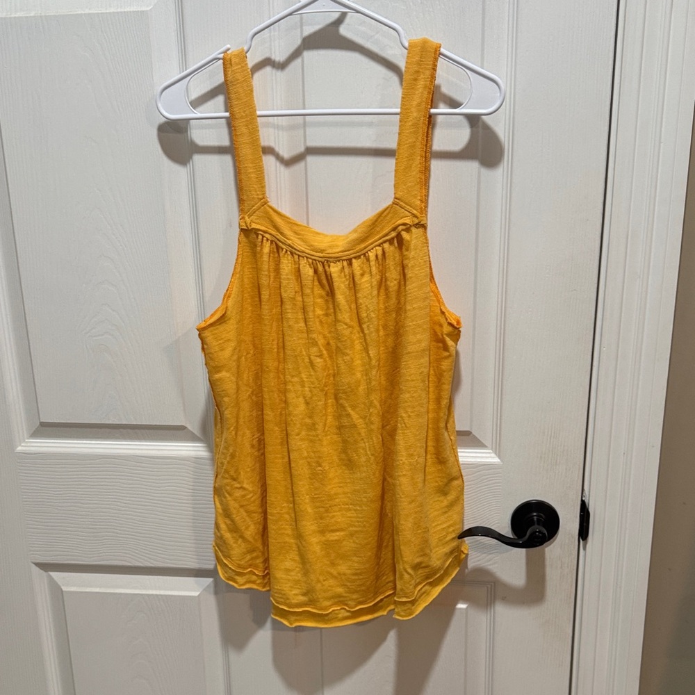 We The Free Sunburst Yellow Tank Top